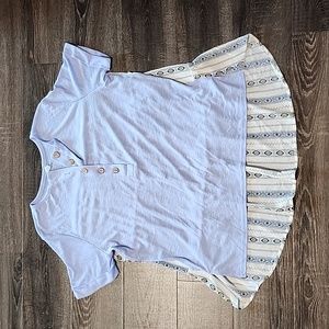 🌴 L Love mixed media Top 🌴